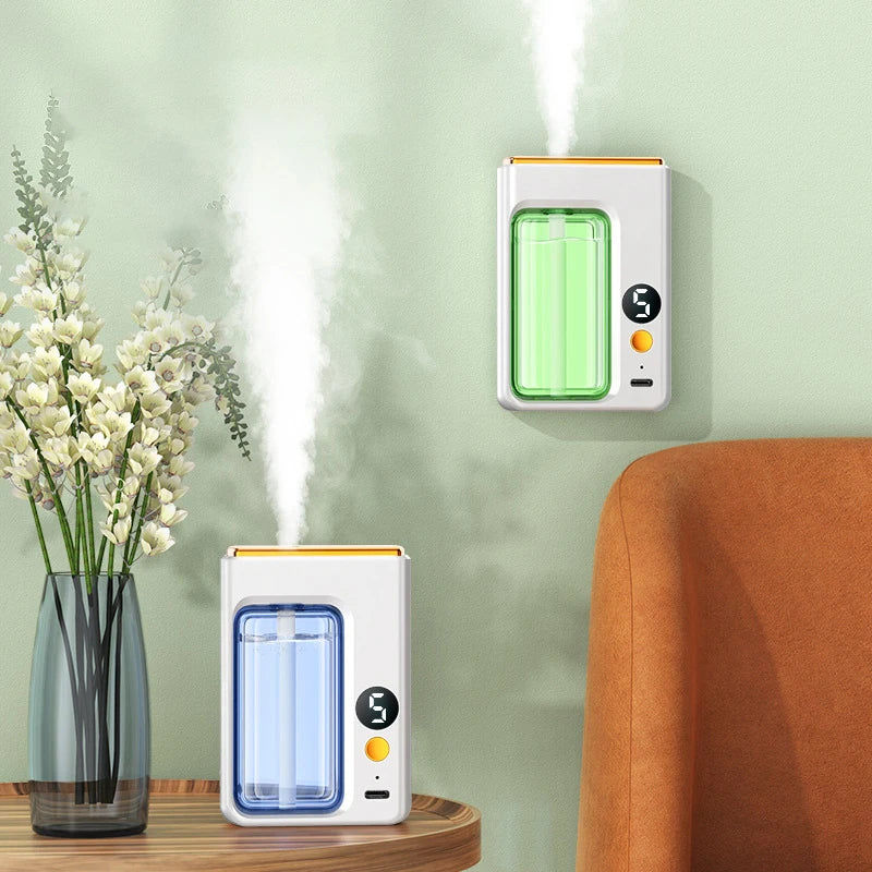 40Ml Desktop Aromatherapy Oil Diffuser Machine USB Smart Air Purifier with Display Car Air Freshener Home Bathroom Deodorization