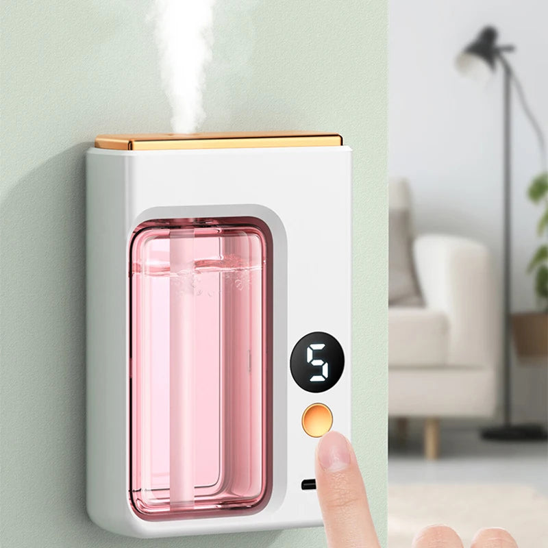 40Ml Desktop Aromatherapy Oil Diffuser Machine USB Smart Air Purifier with Display Car Air Freshener Home Bathroom Deodorization