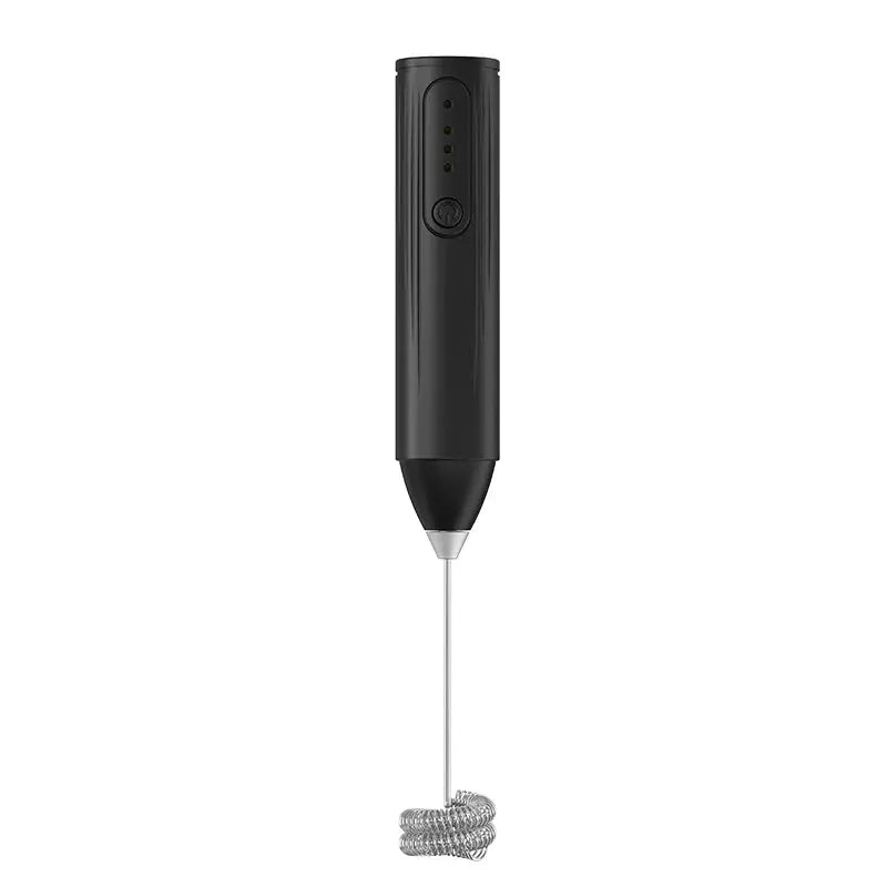 Handheld WhiskAutomatic Stainless Steel Mini Portable Blender 3 Speed Adjustable USB Rechargeable Blender Milk Frother - RIGBYZ