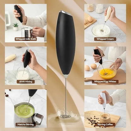 1PC Hand Blender Electric Egg Beater Milk Frother Wireless Mini Drink Mixer Foamer Household Kitchen Stirring Tools - RIGBYZ