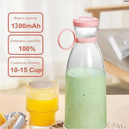 Portable Blender, Portable Blender for Shakes and Smoothies , Magnetic USB Fast Charging Mini Fresh Juice Mixer Bottle - RIGBYZ