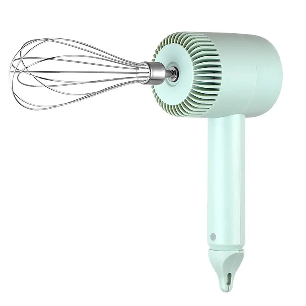 Portable Blender Mixer Kitchen Tools Hand Mixer Electric Food processors set milk frother Egg Beater Cake Baking kneading mixer - RIGBYZ