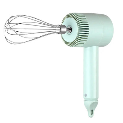 Portable Blender Mixer Kitchen Tools Hand Mixer Electric Food processors set milk frother Egg Beater Cake Baking kneading mixer - RIGBYZ