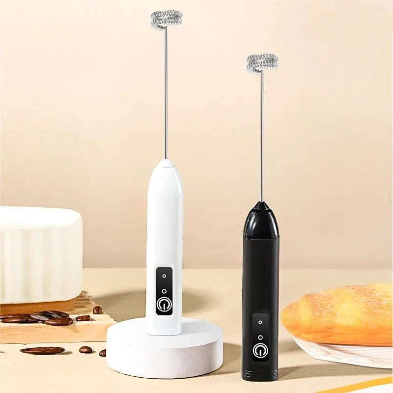 Hot sale Electric Milk Frother Handheld Egg Beater Foamer Coffee Maker Electric Blender Mixer Mini Portable Blender Kitchen Tool - RIGBYZ