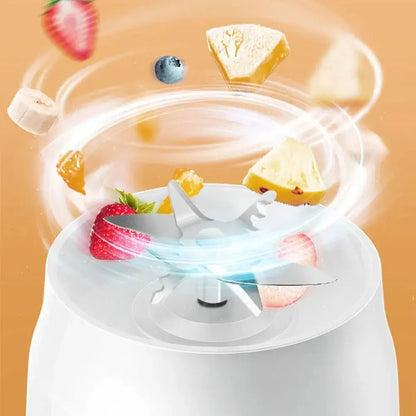 Portable Kitchen Blender Wireless Electric Fruit Juicer Machine For Orange Ice Crushing 10 Blades Auxiliary Food Machine Mixer - RIGBYZ
