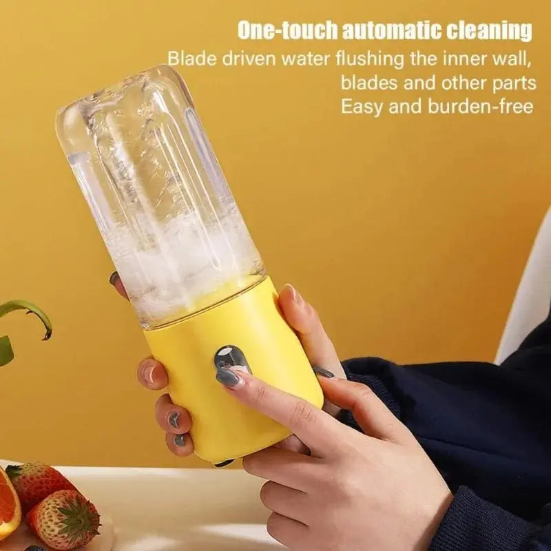 Portable Blender Cup,Mini Blender Portable,Personal Blender For Shakes And Smoothies 500ml For Making Fruit Juices And Smoothies - RIGBYZ