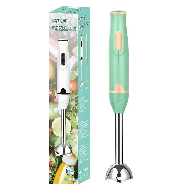 400W Handheld Blender Electric Food Vegetable Grinder Stick Mixer for Meat Smoothies Sauces Baby Food Soups Processor,Whisk - RIGBYZ