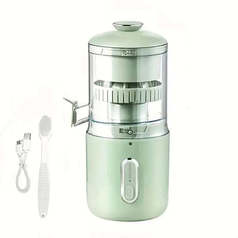 Home Travel 1500mAh Rechargeable Juicer For Lemon Orange Citrus 45W Wireless Blender Automatic Separation Raw Electric Juicer - RIGBYZ