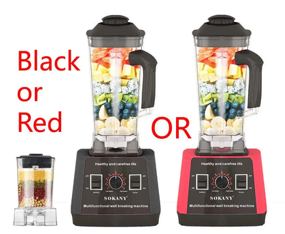 Houselin Smoothie Maker, 5000W Powerful Blender with 2.5L Container, 9 Speeds Control, for Ice/Nut,Kitchen - RIGBYZ
