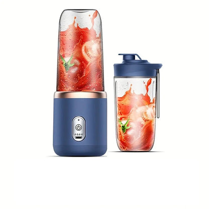Portable Blender Bottle Electric 6 Blades Multifunction Juice Blender Fresh Juice Smoothie Blender Ice CrushCup Food Processor - RIGBYZ