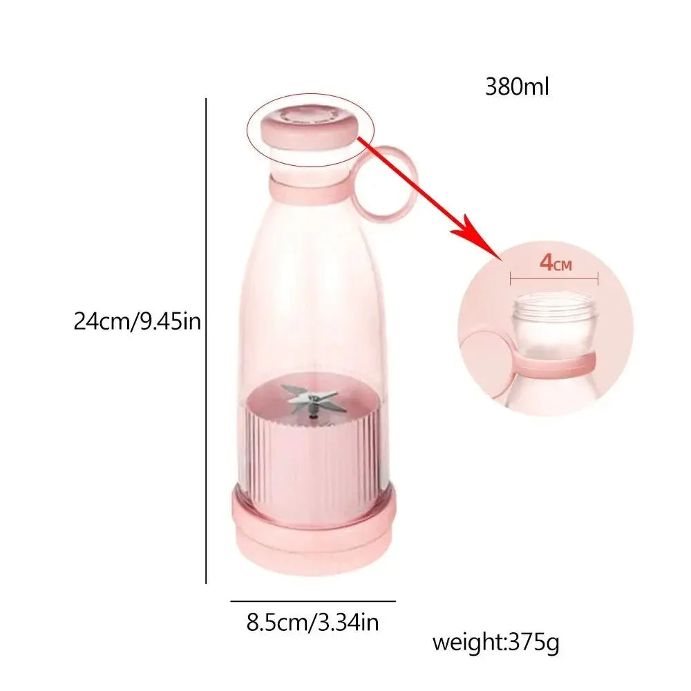 Portable Blender, Portable Blender for Shakes and Smoothies , Magnetic USB Fast Charging Mini Fresh Juice Mixer Bottle - RIGBYZ