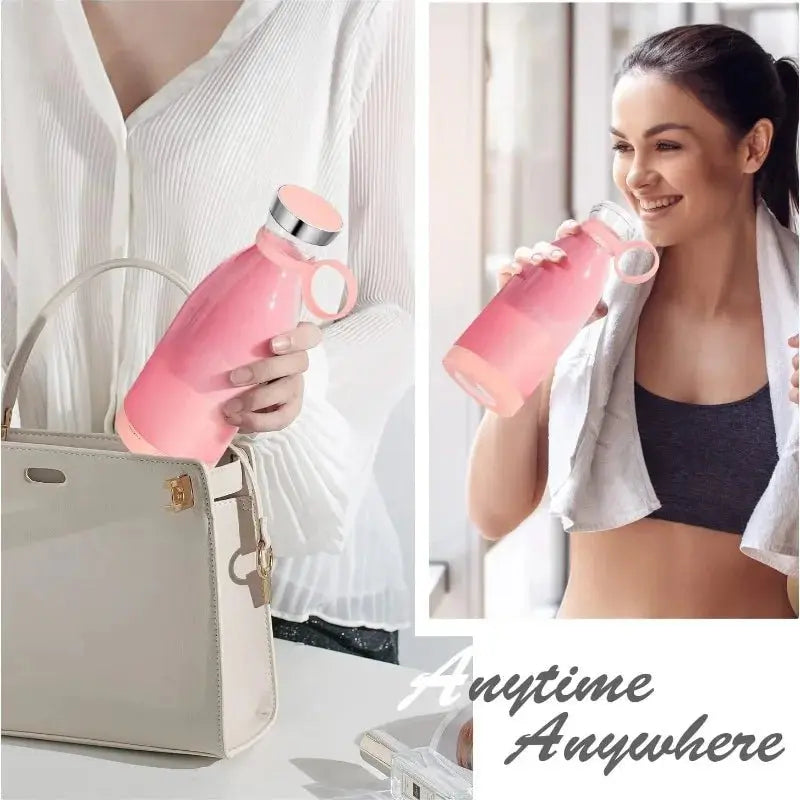 Portable Blender, Portable Blender for Shakes and Smoothies , Magnetic USB Fast Charging Mini Fresh Juice Mixer Bottle - RIGBYZ