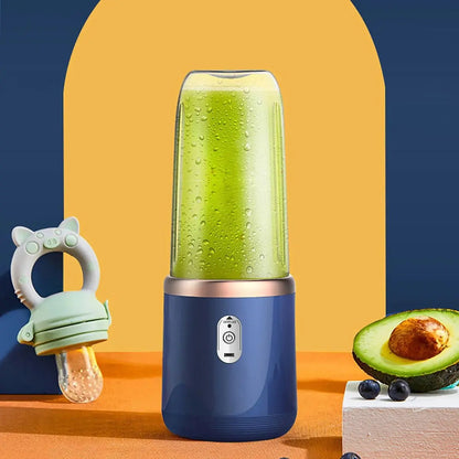 1 compact 2 - in - 1 portable blender with USB charging - perfect for carrying smoothies and fresh juices on the go, portable smooth - RIGBYZ