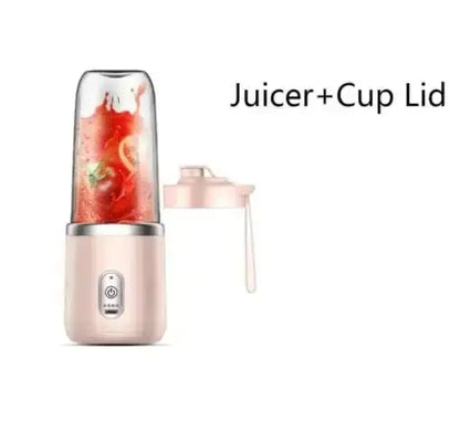 Portable Blender Bottle Electric 6 Blades Multifunction Juice Blender Fresh Juice Smoothie Blender Ice CrushCup Food Processor - RIGBYZ
