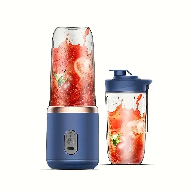 1 compact 2 - in - 1 portable blender with USB charging - perfect for carrying smoothies and fresh juices on the go, portable smooth - RIGBYZ
