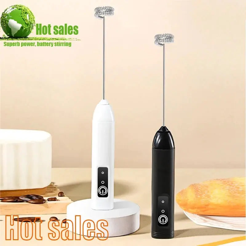Hot sale Electric Milk Frother Handheld Egg Beater Foamer Coffee Maker Electric Blender Mixer Mini Portable Blender Kitchen Tool - RIGBYZ