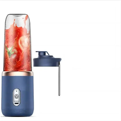 Portable Fruit Juicer Electric Juicer Blender Mini Juicer Cup USB Rechargeable Juice Blenders Fruit Mixer Wireless Juicer Bottle - RIGBYZ