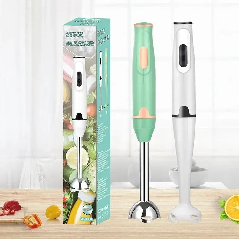 400W Handheld Blender Electric Food Vegetable Grinder Stick Mixer for Meat Smoothies Sauces Baby Food Soups Processor,Whisk - RIGBYZ