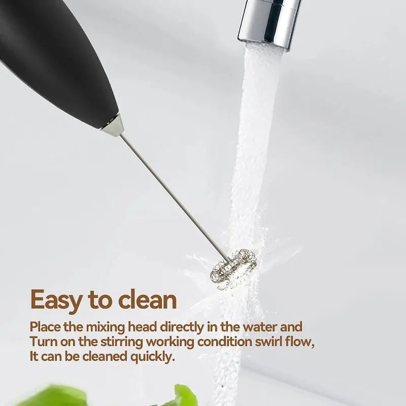 1PC Hand Blender Electric Egg Beater Milk Frother Wireless Mini Drink Mixer Foamer Household Kitchen Stirring Tools - RIGBYZ