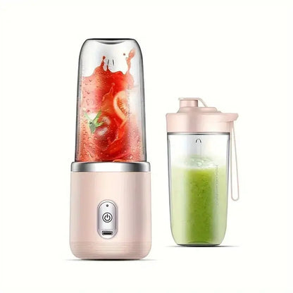 Portable Blender Bottle Multifunction Juice Blender Fresh Juice Smoothie Blender Ice CrushCup Food Processor Juicing Tool - RIGBYZ