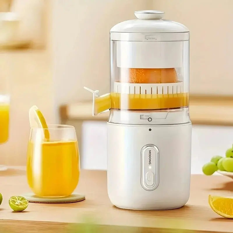 Home Travel 1500mAh Rechargeable Juicer For Lemon Orange Citrus 45W Wireless Blender Automatic Separation Raw Electric Juicer - RIGBYZ