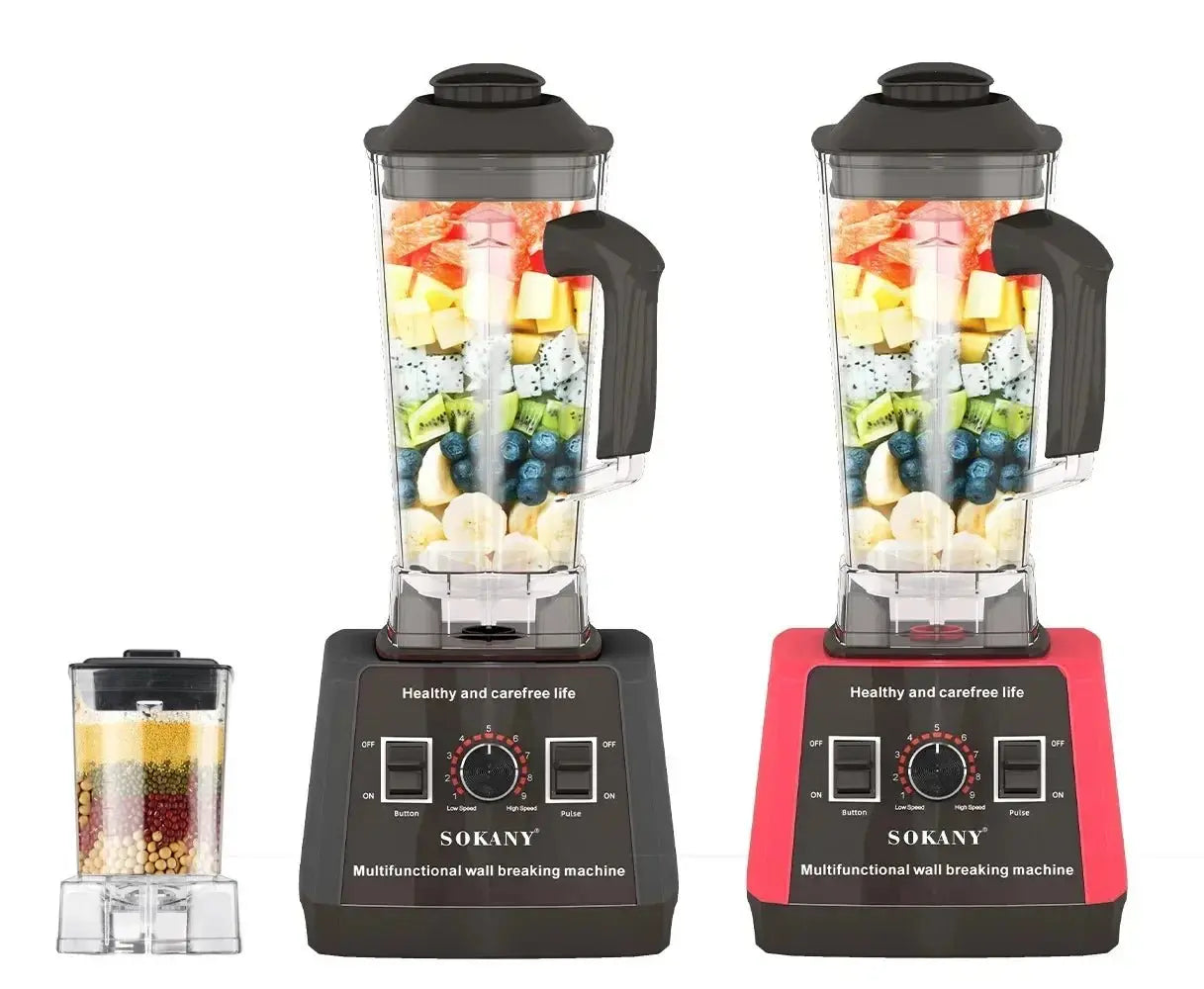 Houselin Smoothie Maker, 5000W Powerful Blender with 2.5L Container, 9 Speeds Control, for Ice/Nut,Kitchen - RIGBYZ