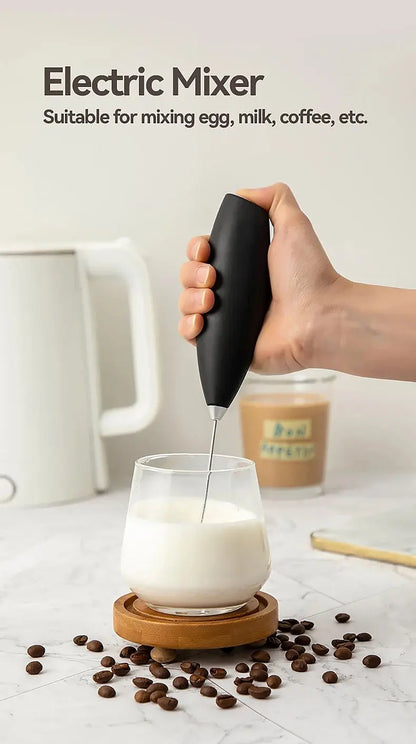 1PC Hand Blender Electric Egg Beater Milk Frother Wireless Mini Drink Mixer Foamer Household Kitchen Stirring Tools - RIGBYZ