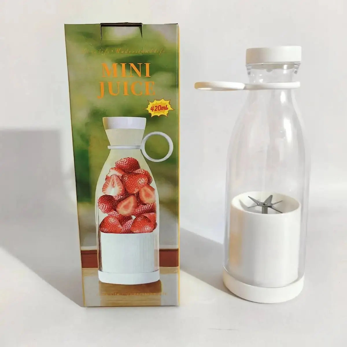 Portable Blender, Portable Blender for Shakes and Smoothies , Magnetic USB Fast Charging Mini Fresh Juice Mixer Bottle - RIGBYZ