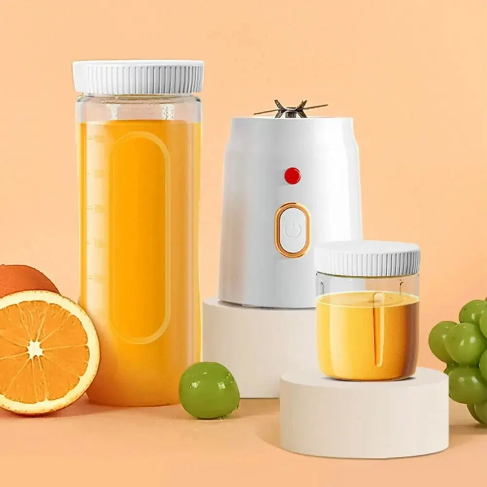 Portable Kitchen Blender Wireless Electric Fruit Juicer Machine For Orange Ice Crushing 10 Blades Auxiliary Food Machine Mixer - RIGBYZ