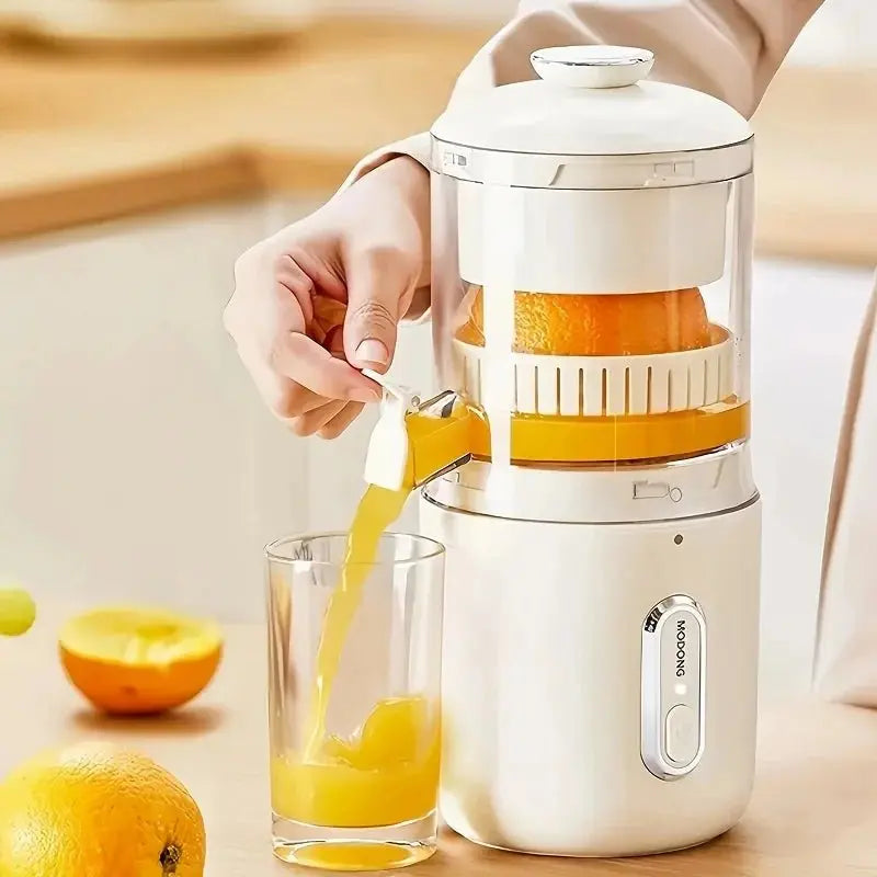 Home Travel 1500mAh Rechargeable Juicer For Lemon Orange Citrus 45W Wireless Blender Automatic Separation Raw Electric Juicer - RIGBYZ