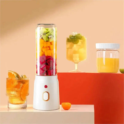 Portable Kitchen Blender Wireless Electric Fruit Juicer Machine For Orange Ice Crushing 10 Blades Auxiliary Food Machine Mixer - RIGBYZ