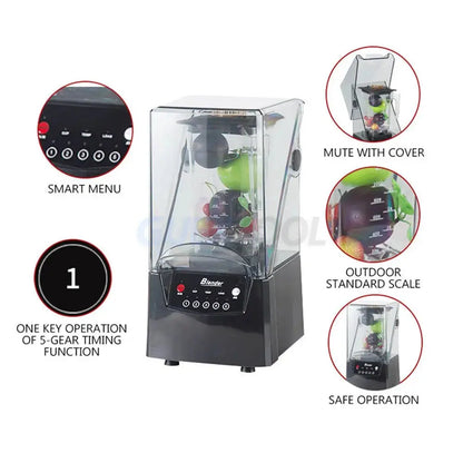 Powerful Commercial Blender & Juicer Machine - RIGBYZ
