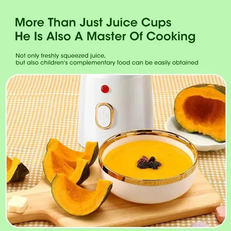 Portable Kitchen Blender Wireless Electric Fruit Juicer Machine For Orange Ice Crushing 10 Blades Auxiliary Food Machine Mixer - RIGBYZ