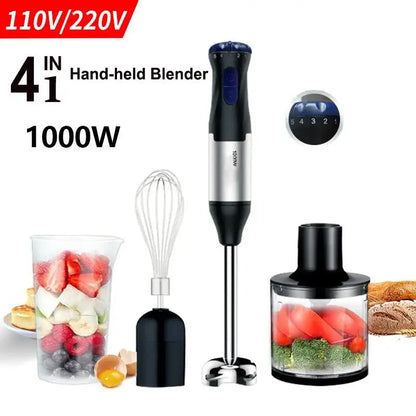 1000W Hand - held Multi - function Blender Set - RIGBYZ
