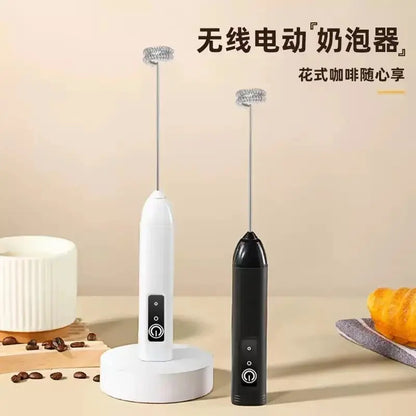 Hot sale Electric Milk Frother Handheld Egg Beater Foamer Coffee Maker Electric Blender Mixer Mini Portable Blender Kitchen Tool - RIGBYZ