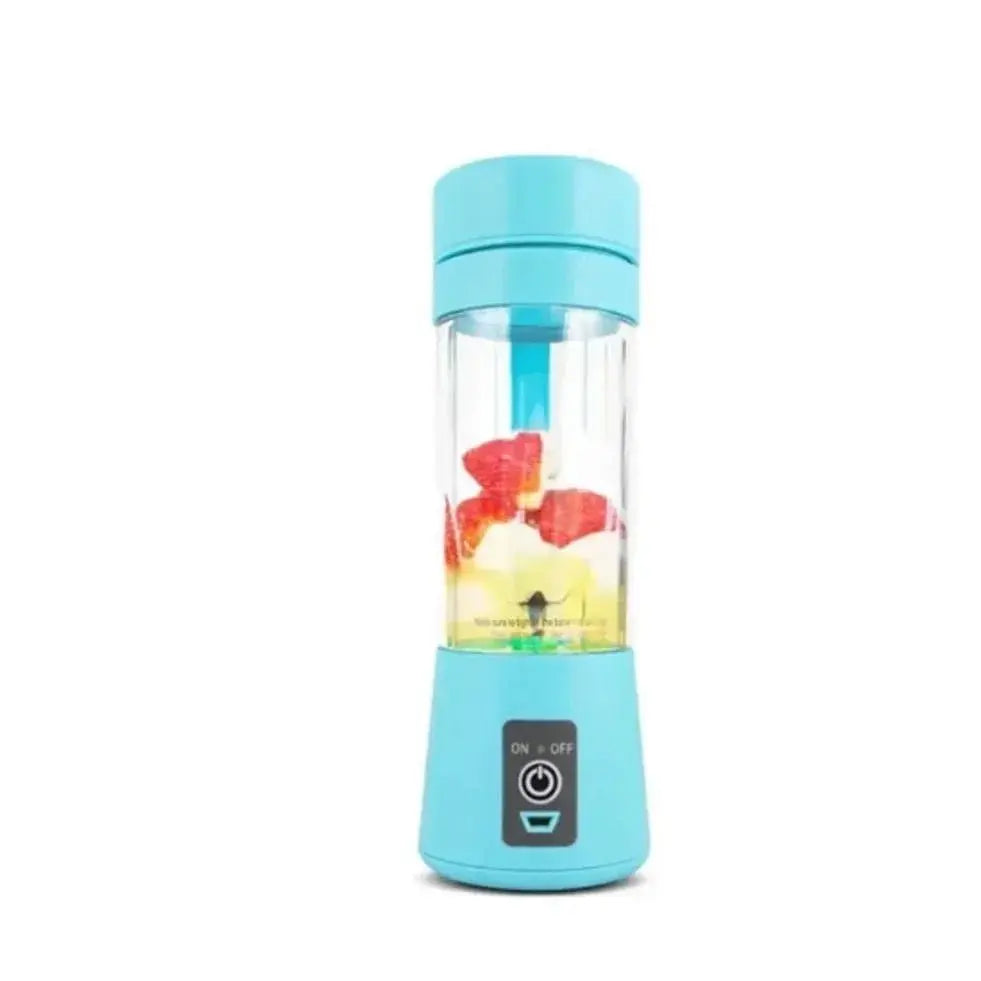 Mini Portable Handheld USB Rechargeable Blender 380ml Travel Smoothie Maker Juicer Cup for On - the - Go Shakes & Juices - RIGBYZ