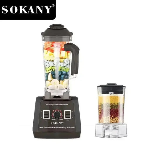 Houselin Smoothie Maker, 5000W Powerful Blender with 2.5L Container, 9 Speeds Control, for Ice/Nut,Kitchen - RIGBYZ