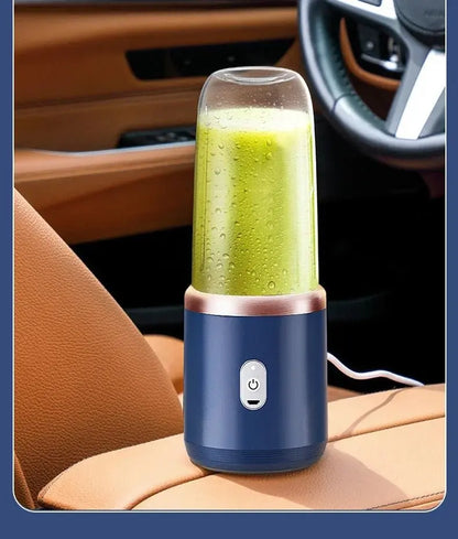 Portable Juicer Cup Smoothie Blender 6 Blade Blender Bottle Household Fruit Juicer Cup USB Rechargeable Juicer Kitchen Tool - RIGBYZ