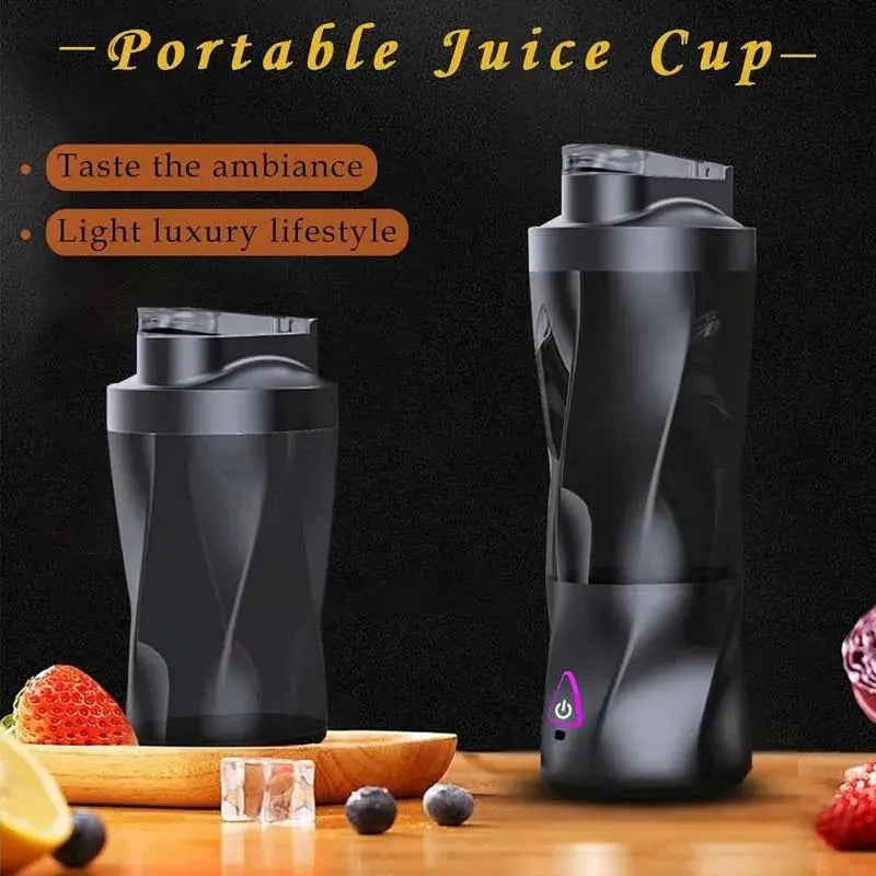 Portable USB Rechargeable Blender Cup 700ML High Speed Personal Electric Blender for Juice Shakes and Smoothie - RIGBYZ