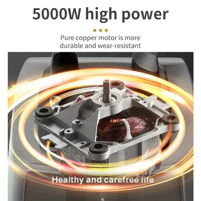 Houselin Smoothie Maker, 5000W Powerful Blender with 2.5L Container, 9 Speeds Control, for Ice/Nut,Kitchen - RIGBYZ