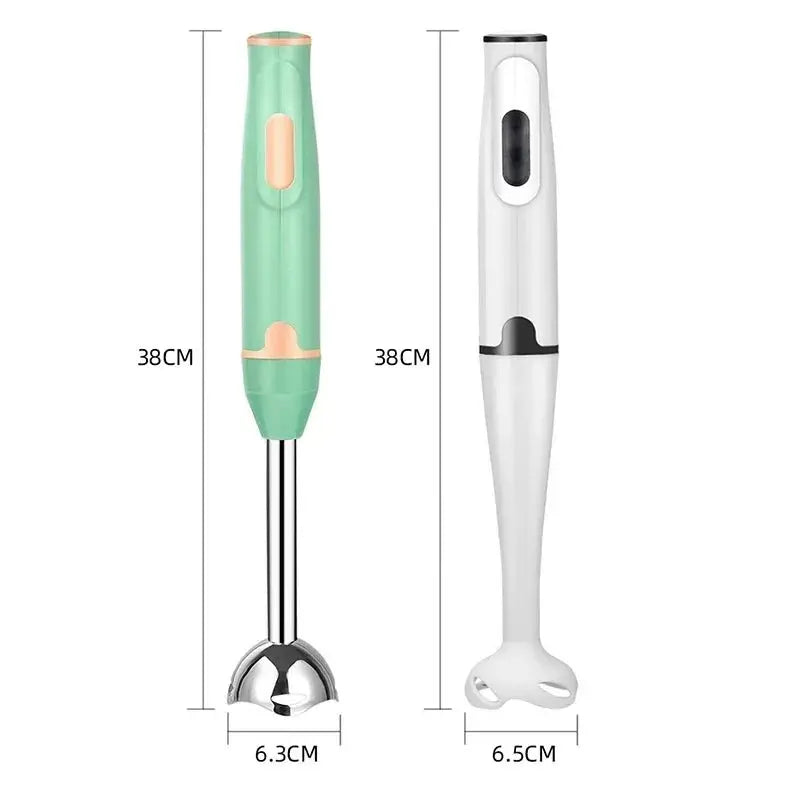 400W Handheld Blender Electric Food Vegetable Grinder Stick Mixer for Meat Smoothies Sauces Baby Food Soups Processor,Whisk - RIGBYZ