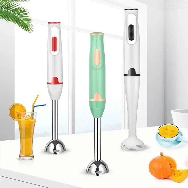 400W Handheld Blender Electric Food Vegetable Grinder Stick Mixer for Meat Smoothies Sauces Baby Food Soups Processor,Whisk - RIGBYZ
