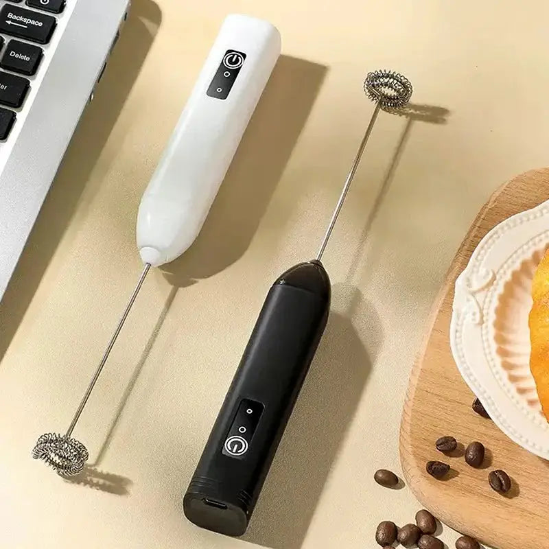 Hot sale Electric Milk Frother Handheld Egg Beater Foamer Coffee Maker Electric Blender Mixer Mini Portable Blender Kitchen Tool - RIGBYZ