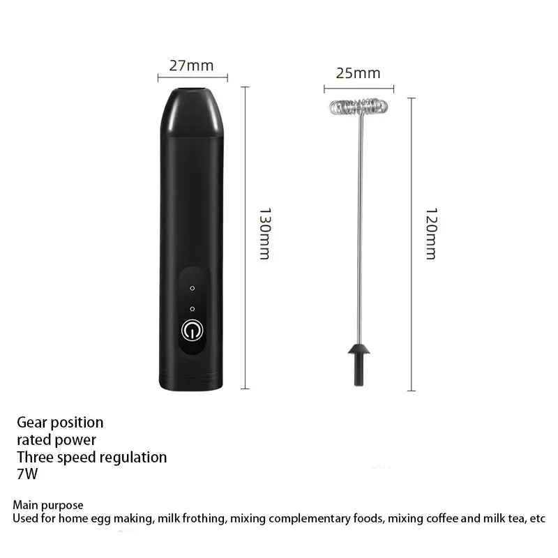 Hot sale Electric Milk Frother Handheld Egg Beater Foamer Coffee Maker Electric Blender Mixer Mini Portable Blender Kitchen Tool - RIGBYZ