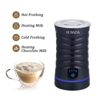 Automatic Milk Frother and Heater with Silent Operation - RIGBYZ